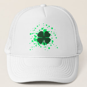 Casquette quatre feuilles de trèfle : bulles :