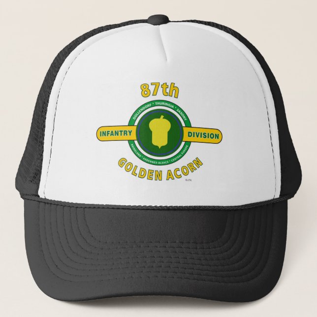 Casquette quatre-vingt-dix-septième DIVISION d'INFANTERIE (Devant)