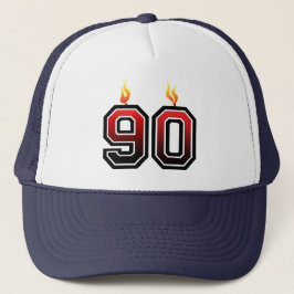 Casquette quatre-vingt-dixième Fête d'anniversaire