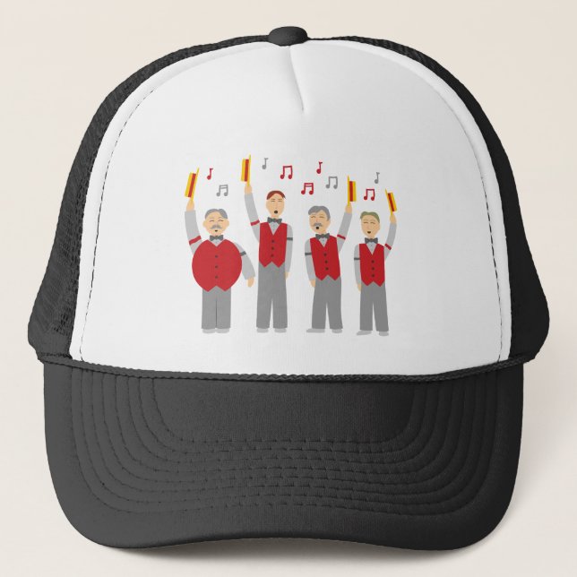 Casquette Quatuor classique Barbershop (Devant)