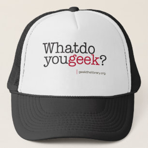 Casquette Que font vous geek ?