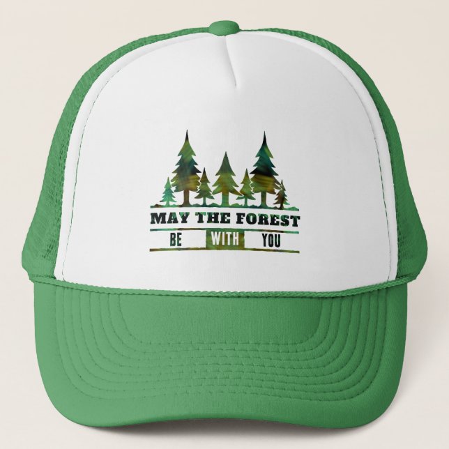 Casquette Que La Forêt Soit Avec Vous (Devant)