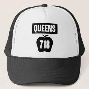 Casquette Queens 718 coupé de grands Apple et bannière, 1
