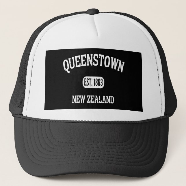 Casquette Queens Town Newzealand Vintage (Devant)