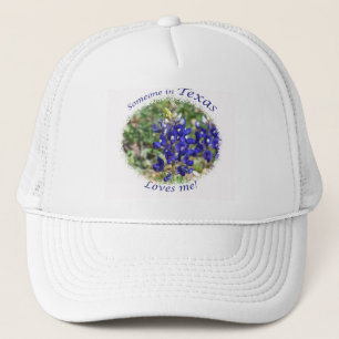 Casquette Quelqu'un dans le Texas m'aime cadeau