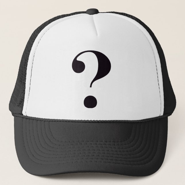 Casquette question-marque (Devant)