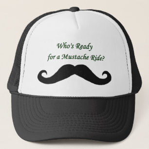 Casquette Qui est prêt pour un tour de moustache ?