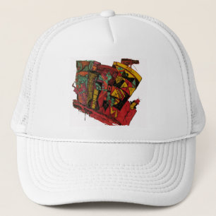 Casquette QUI QUOI WIN encre