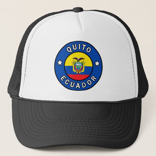 Casquette Quito Équateur (Devant)