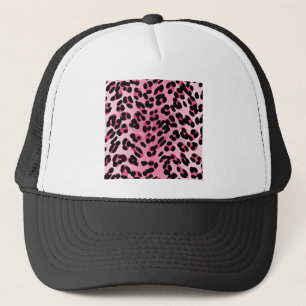 Casquette RAB Rockabilly Pink Cheetah Imprimer