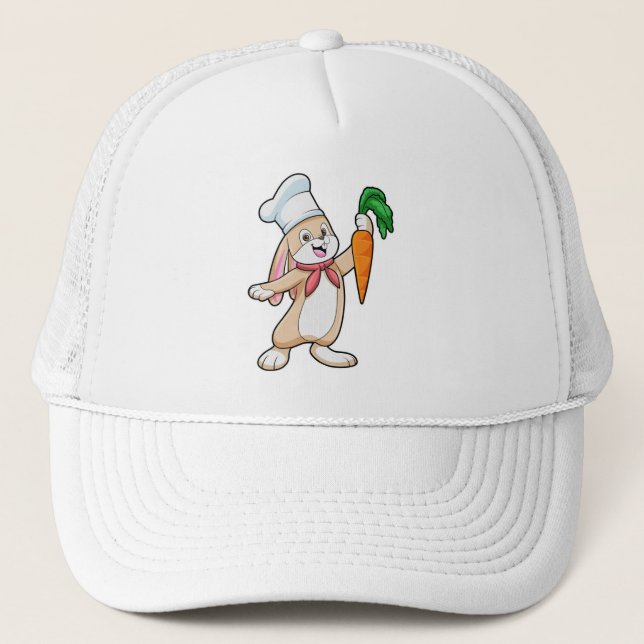 Casquette Rabbit comme cuire à la carotte (Devant)