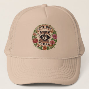 Casquette Raccoon rétro mignon mais feral