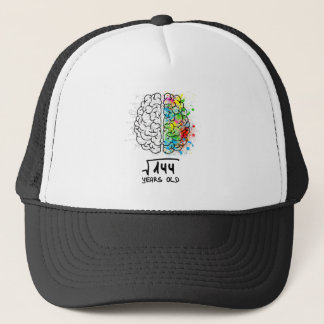 Casquette Racine carré de 144 - 12ème anniversaire - 12 ans