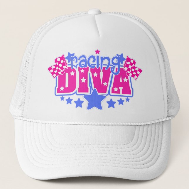 Casquette Racing Diva (Devant)