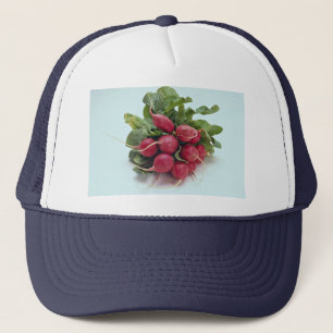 Casquette Radis sains avec le feuille