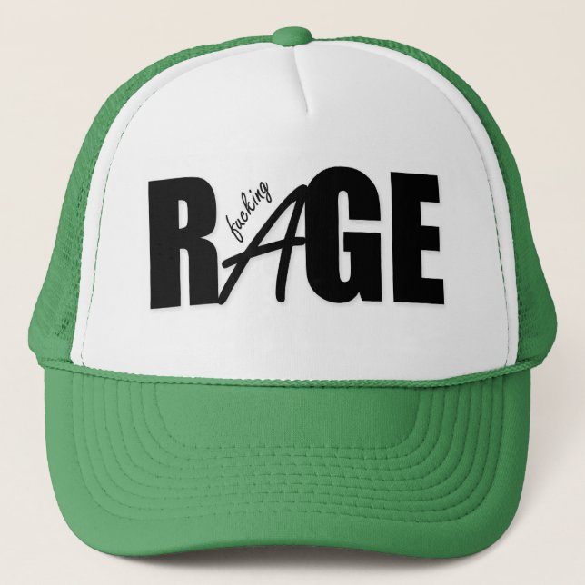 CASQUETTE RAGE (Devant)