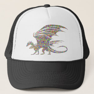 Casquette Rainbow Dragon Tribal Tattoo Idée