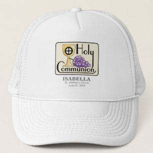 Casquette Raisin et Coupe de Première Communion, Personnalis