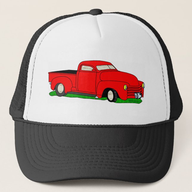 Casquette Ramassage Chevy 1950 Customisé (Devant)