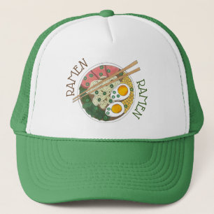Casquette Ramen Noodles Bowl Restauration Japonaise Foin