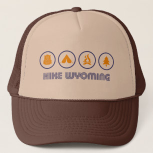 Casquette Randonnée dans le Wyoming