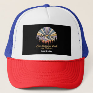 Casquette Randonnée Parc National De Zion Utah Explorez Les