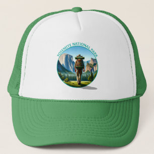 Casquette Randonneur dans le parc national de Yosemite