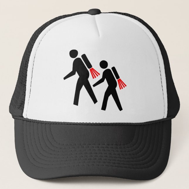 Casquette Randonneurs de paquet de jet de l'avenir (Devant)