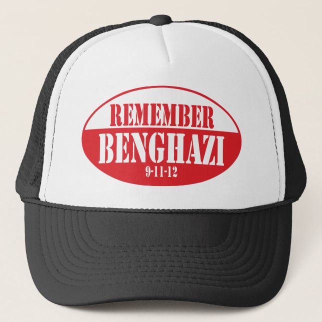 Casquette RAPPELEZ-VOUS Benghazi (Devant)