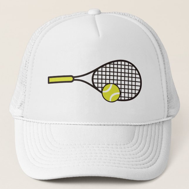 Casquette Raquette et balle de tennis (Devant)