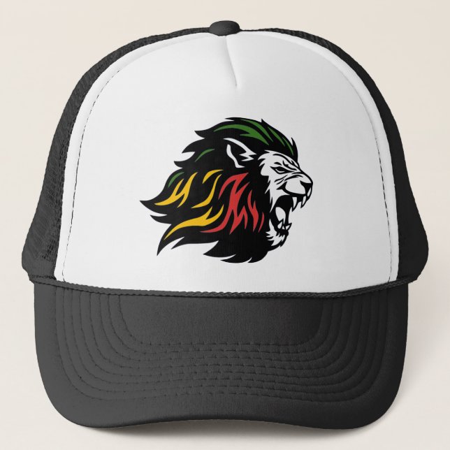 Casquette Rasta Lion de Juda (Devant)