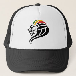 Casquette RASTA Lion de Juda | Rouge Or Vert