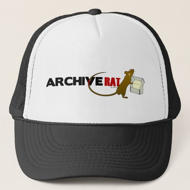 Casquette Rat d'archives (version 2) (Devant)
