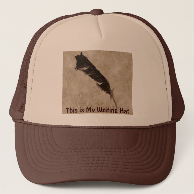 Casquette Raven's Feather Bird-lover Crow design (Devant)