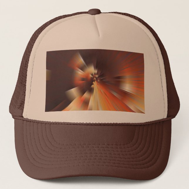 Casquette Rayons solaires Abstraits (Devant)