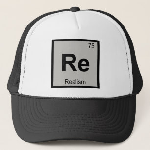 Casquette Re - Réalisme Philosophie Chimie Tableau Périodiqu
