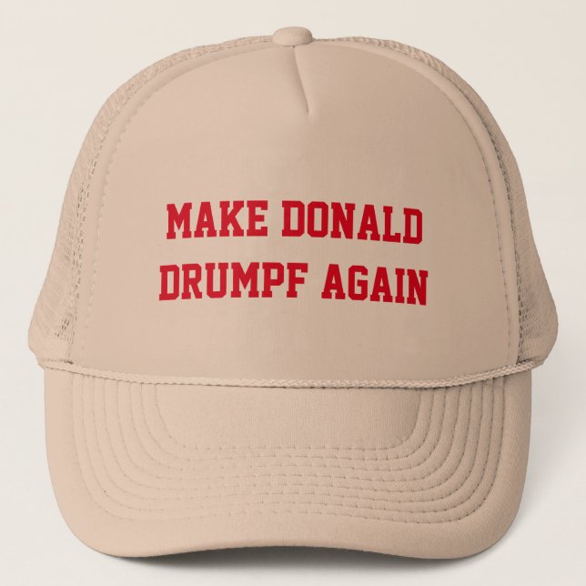 CASQUETTE RÉALISER DONALD DRUMPF (Devant)