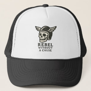 Casquette Rebel sans crâne de cause