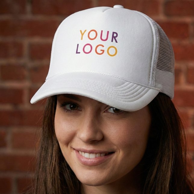 Casquette Rectangle de marque du logo de l'entreprise (Créateur téléchargé)