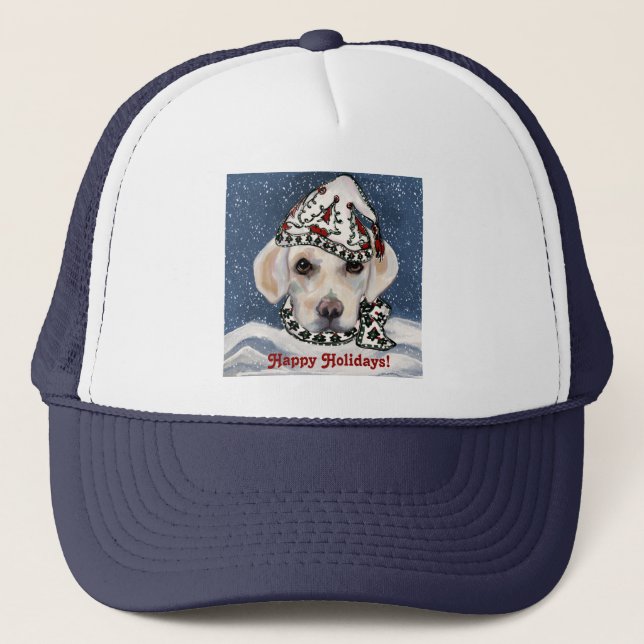 CASQUETTE RÉCUPÉRATION DE LABRADOR BLANC (Devant)