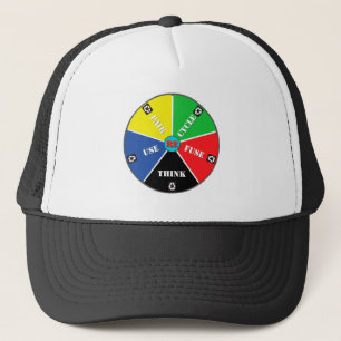 Casquette Recycle, ReUse, ReFuse, Rethink - Save Planet (Cas