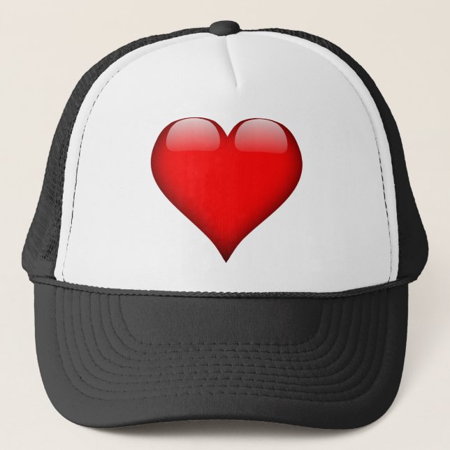 Casquette Red Heart Love (Devant)