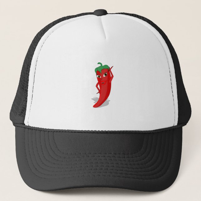 Casquette Red Hot Pepper Diva (Devant)