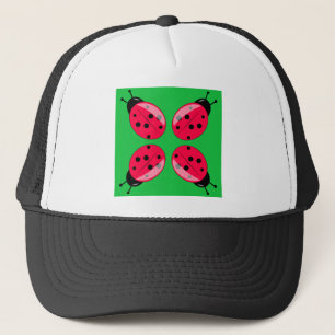 Casquette Red Ladybugs