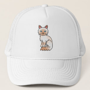 Casquette Red Point Birman / Ragdoll Cute Cartoon Cat