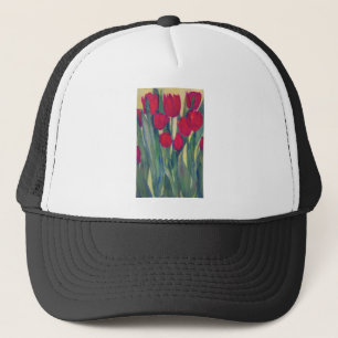 Casquette red tulip