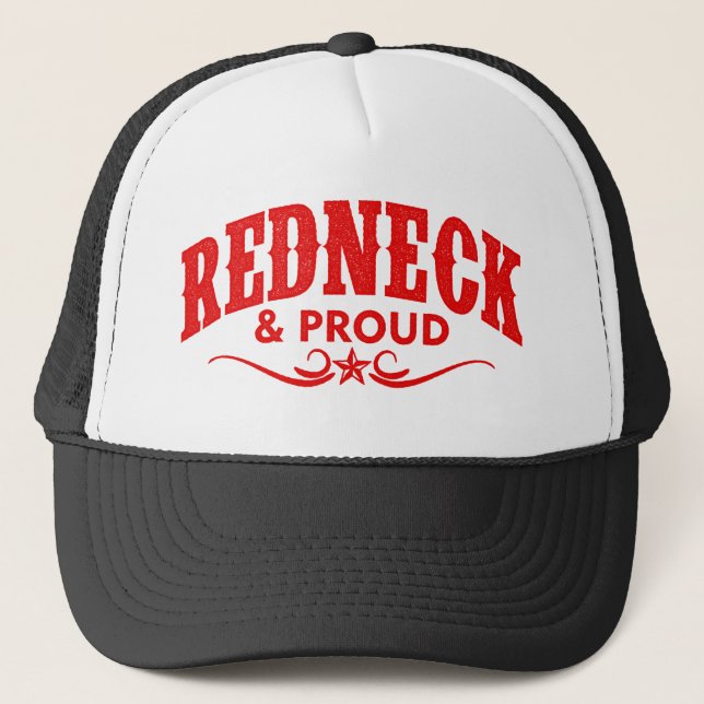 Casquette Redneck et Fière (Devant)