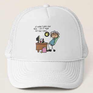 Casquette Redressez la première fois l'humour