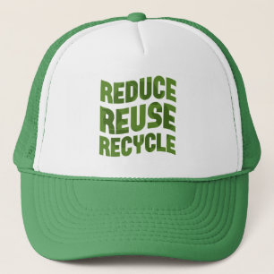 Casquette Reduce reuse recycle