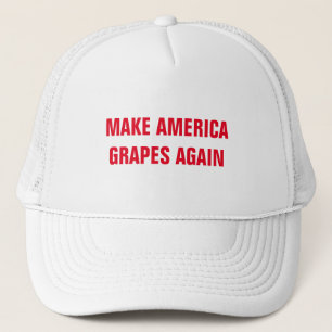 CASQUETTE REFAIRE DES RAISINS AMÉRICAINS